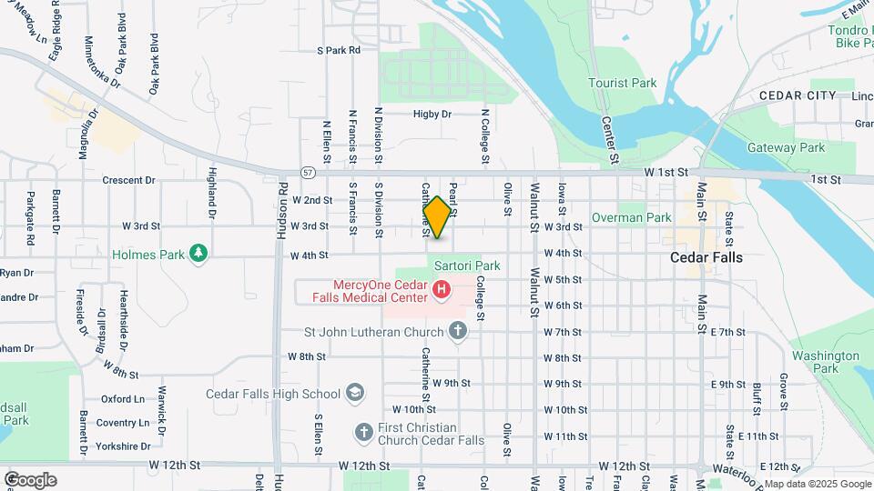 1015 W 4th St Mapa y Detalles de la Ubicación
