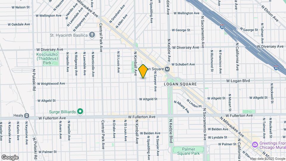 3302 W Wrightwood Ave, Unit 2 Mapa y Detalles de la Ubicación