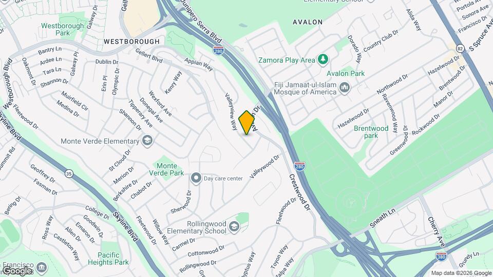 173 Valleyview Way Map and Location Details