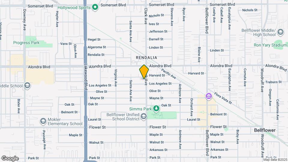 16121 Clark Ave Map and Location Details