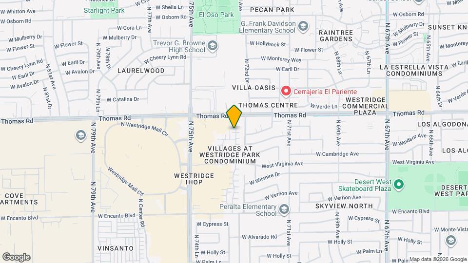 2802 N 73rd Dr Map and Location Details