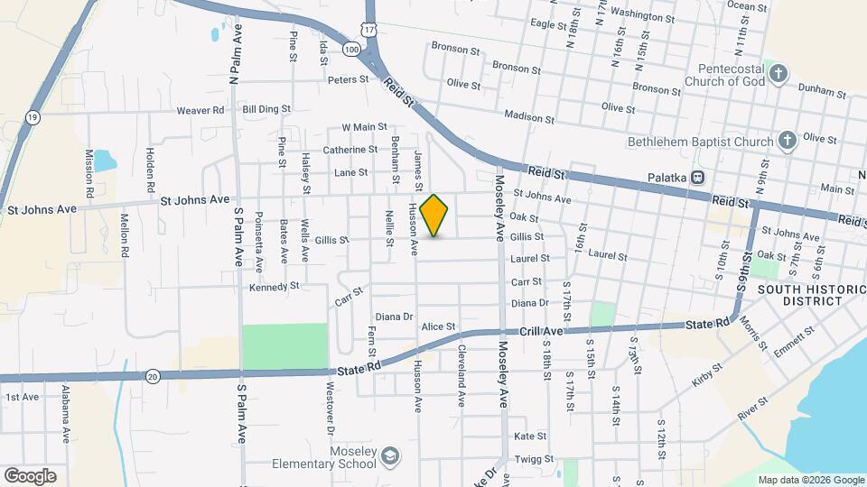 2213 Gillis St Map and Location Details