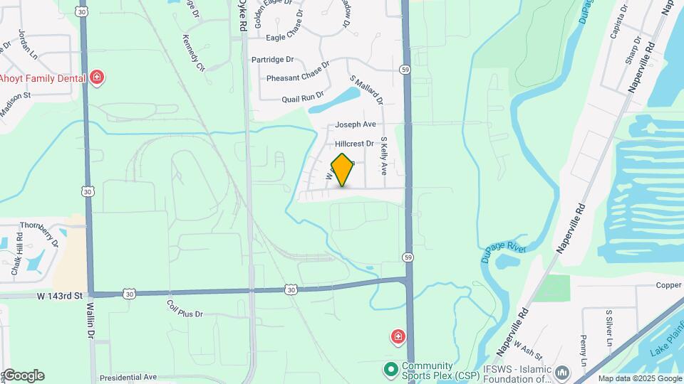 24119 W Hazelcrest Dr Map and Location Details