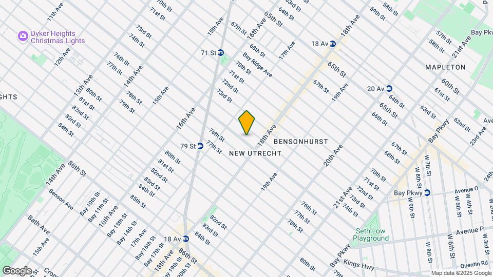 1759 Bay Ridge Pky Map and Location Details