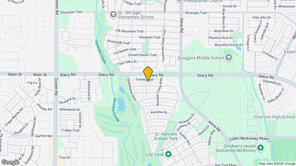 5109 Fort Buckner Dr Map and Location Details