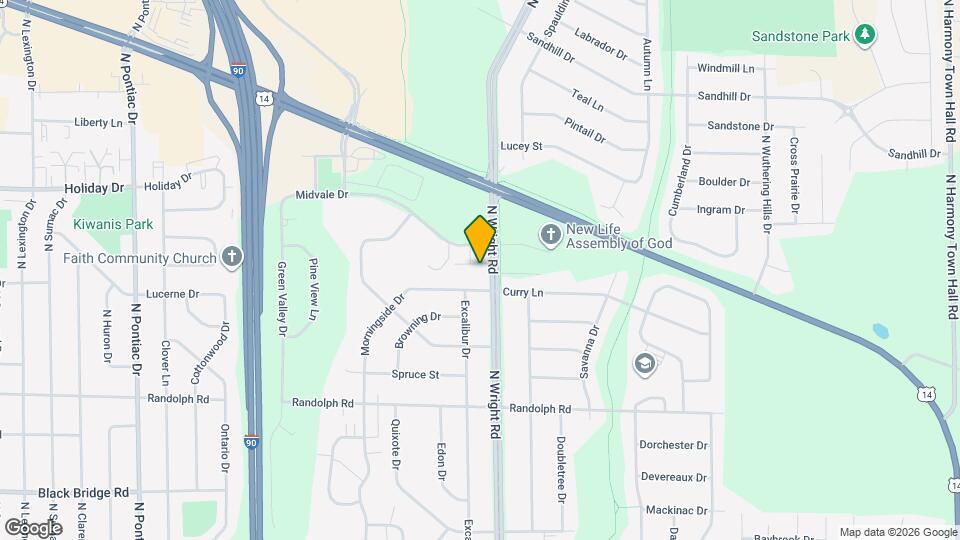 3516 Midvale Dr Map and Location Details