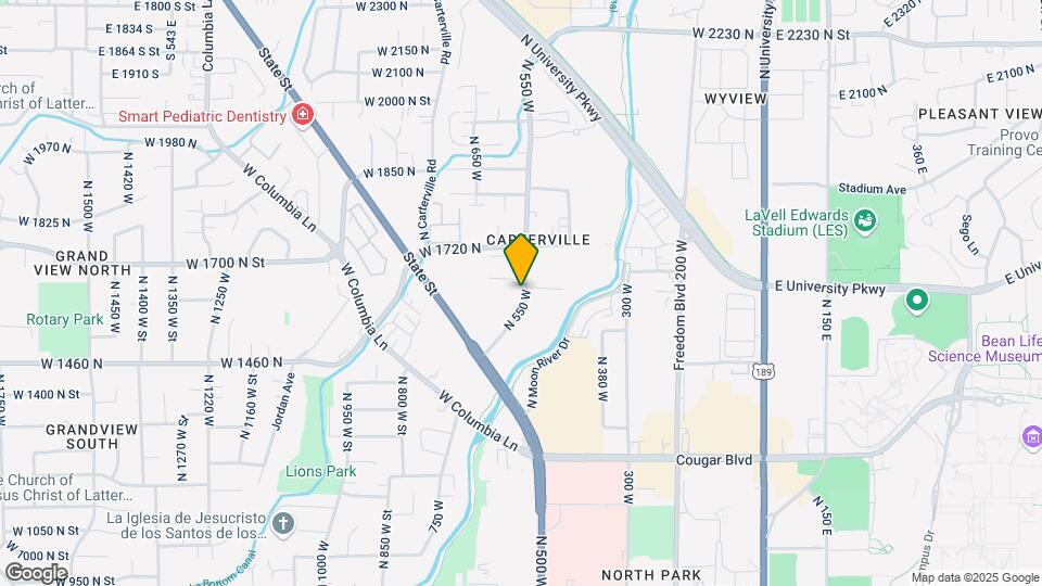 1559 Riverside Ave Map and Location Details
