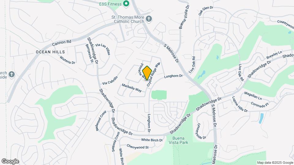 1688 Crystal Ridge Ct Map and Location Details