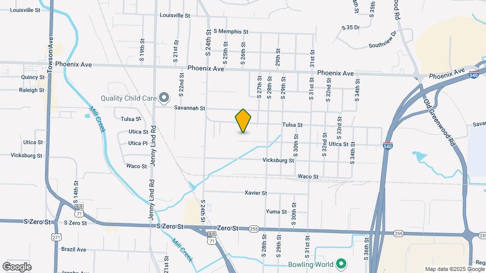 2701 Utica Pl Map and Location Details