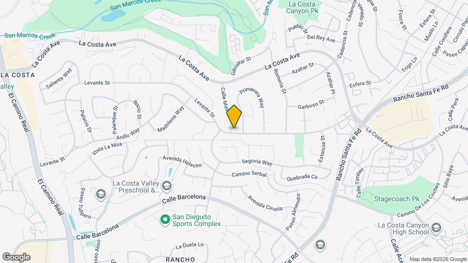 2904 Levante St Map and Location Details