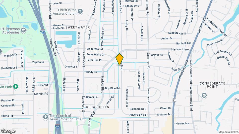 4320 Anvers Blvd Map and Location Details