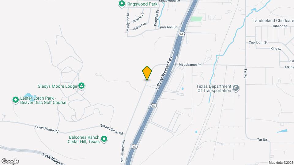 1414 Mt Lebanon Rd Map and Location Details