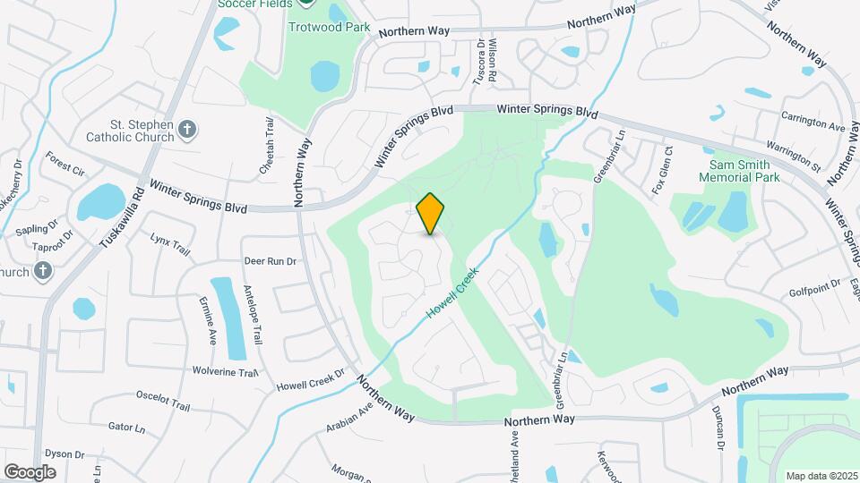 1019 E Pebble Beach Cir Mapa y Detalles de la Ubicación