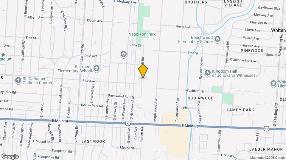 542 Barnett Rd Map and Location Details