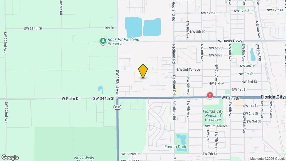 4170 NW 13th Ct Map and Location Details