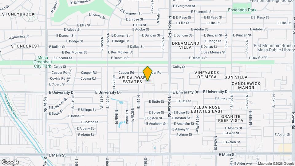 The Groves Independent Senior Living Map and Location Details