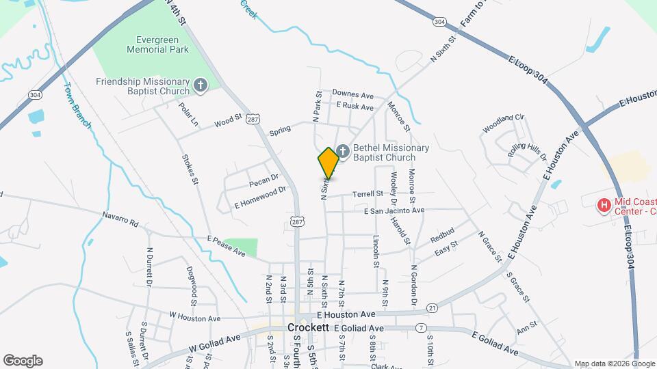 806 N 6th St Rentals in Crockett, TX