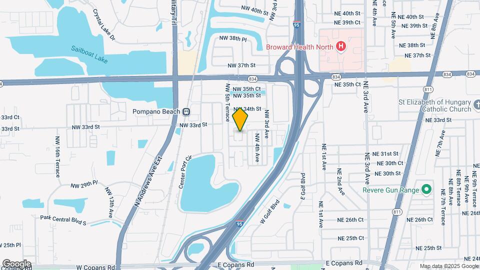 3201 NW 4th Ter Map and Location Details