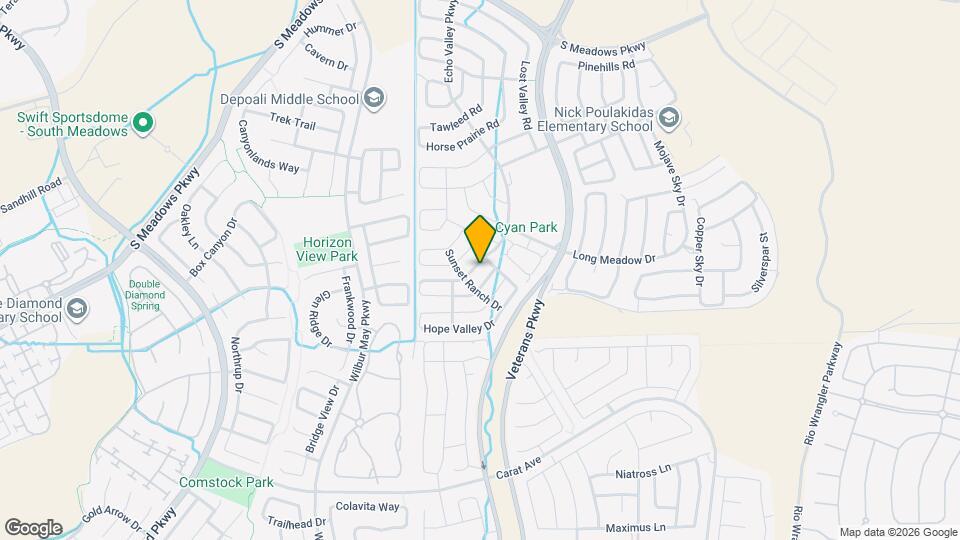 2040 Echo Valley Pkwy Map and Location Details