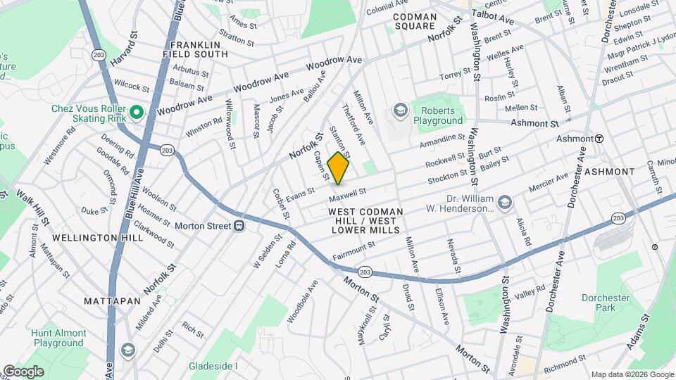 64 Capen St Map and Location Details