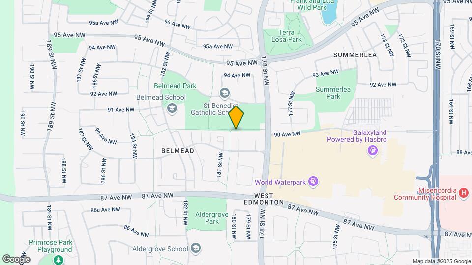 8920 180 St NW Map and Location Details