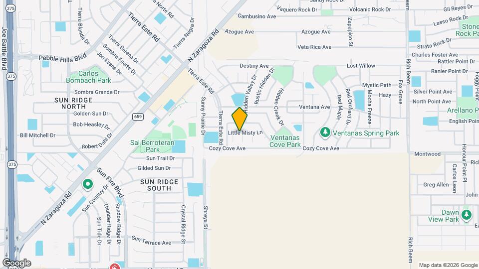 3113 Rustic Manor Pl Map and Location Details