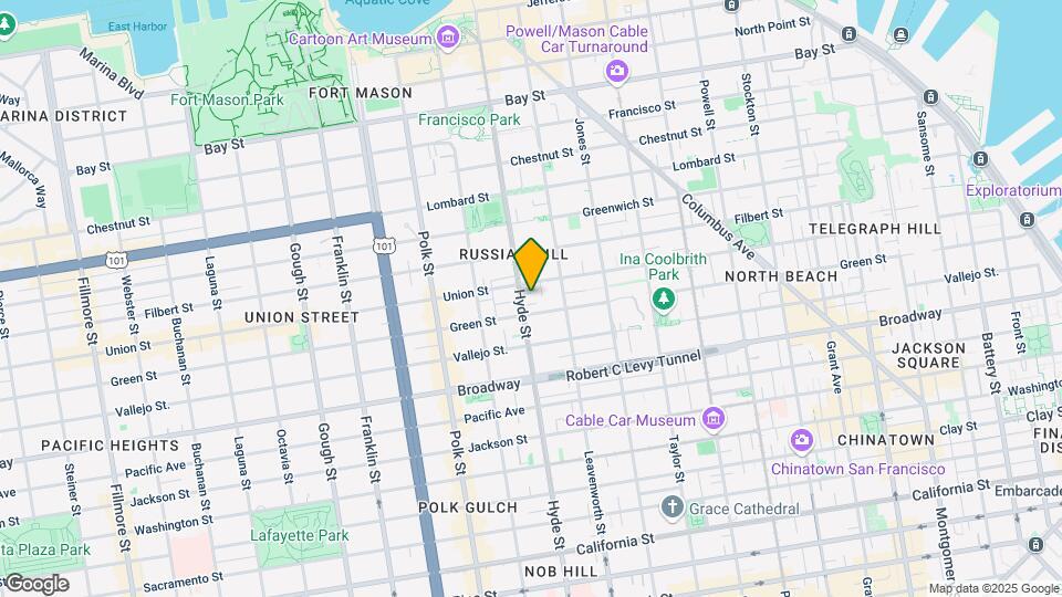 1930 Hyde St Map and Location Details