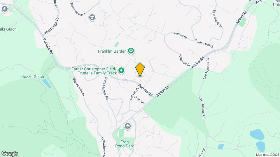 190 Portola Rd Map and Location Details