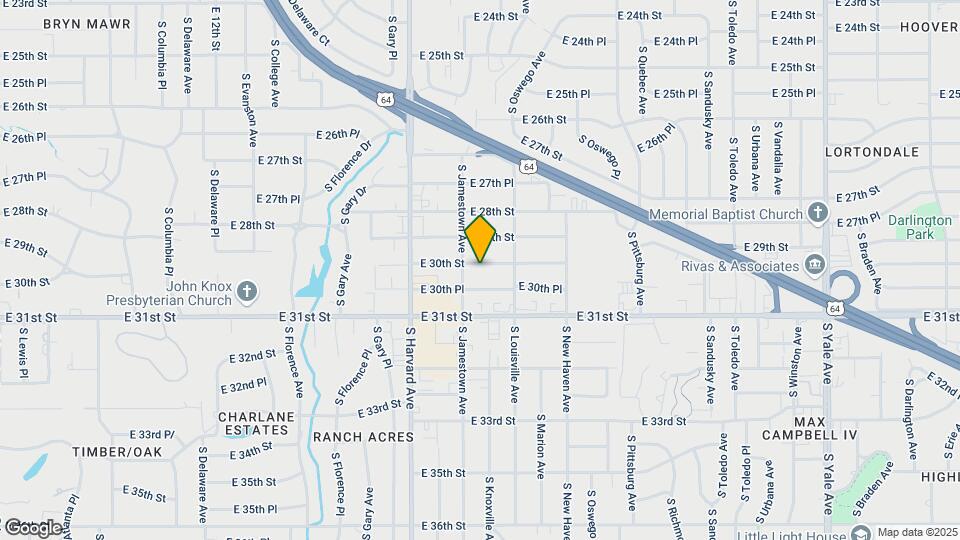 3516 E 30th St Map and Location Details