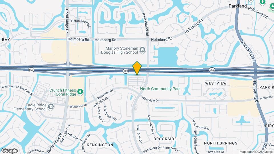 10541 NW 57th Ct Map and Location Details