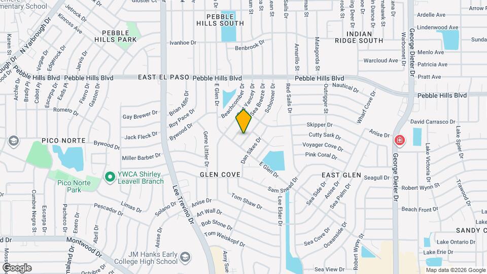 2613 Schooner Dr Map and Location Details