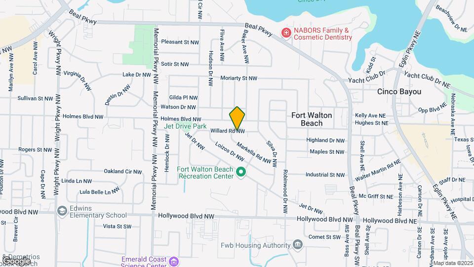 122 Willard Rd NW Map and Location Details