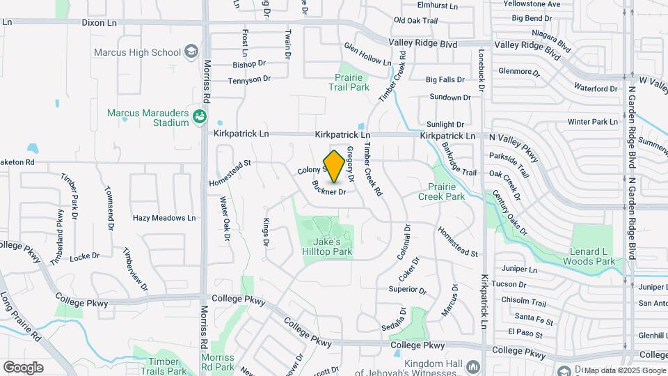 5320 Buckner Dr Map and Location Details