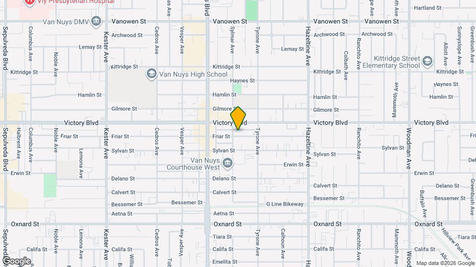14349 Friar St Map and Location Details