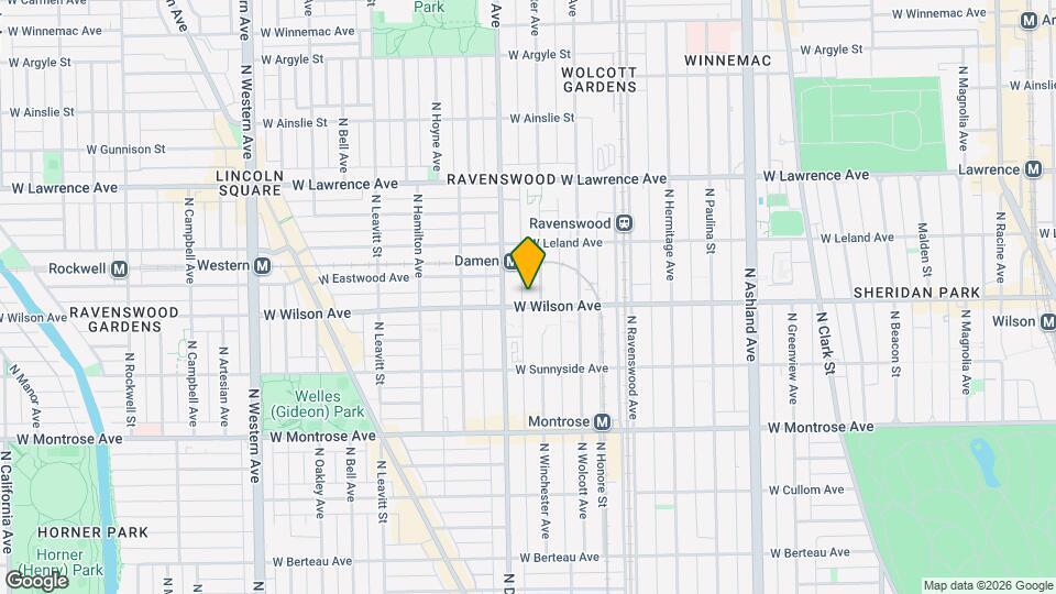 1948 W Wilson Ave, Unit 1S Mapa y Detalles de la Ubicación