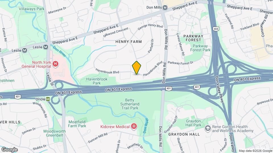 Havenbrook Gardens Map and Location Details