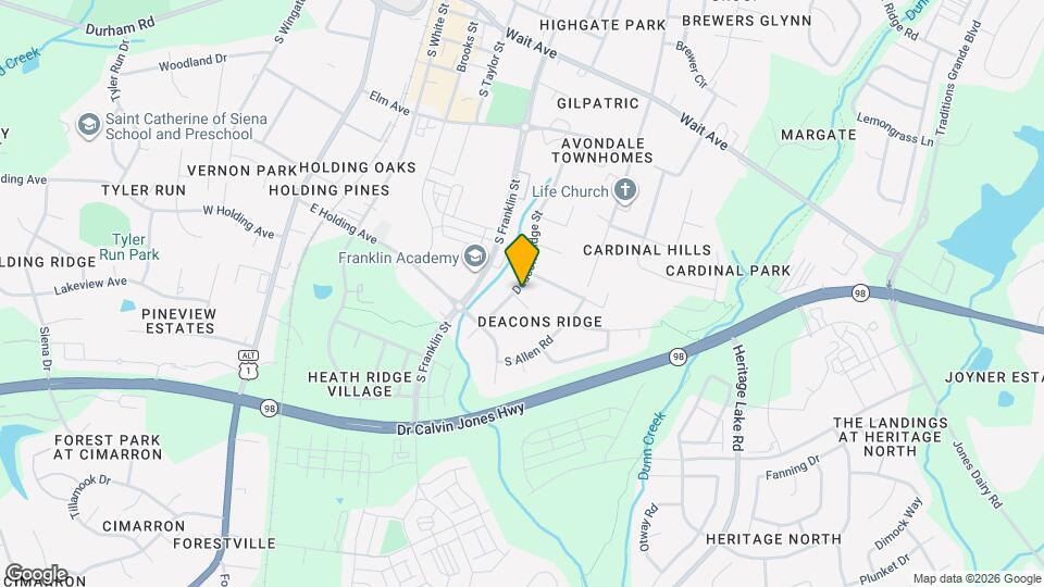 601 Shiretown Ln Map and Location Details