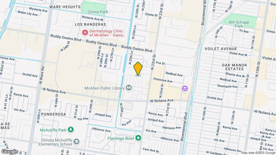 4113 N 24th Ln Mapa y Detalles de la Ubicación