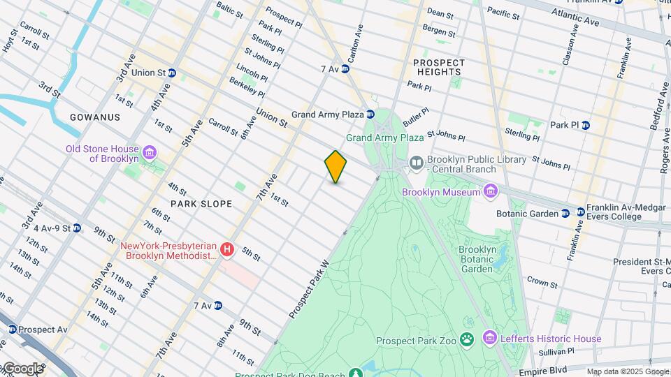 846 Carroll St Mapa y Detalles de la Ubicación