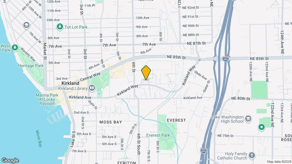 702 Kirkland Way Map and Location Details