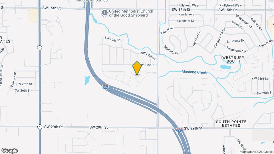 10620 SW 23rd Ter Map and Location Details