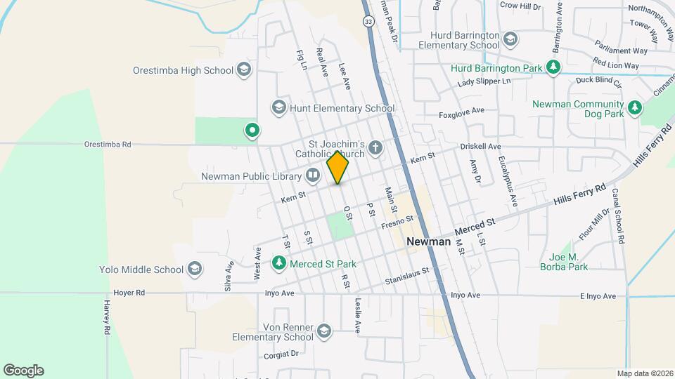 1204 Kern St Map and Location Details