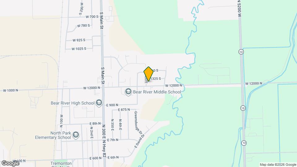 403 E 1400 S Map and Location Details