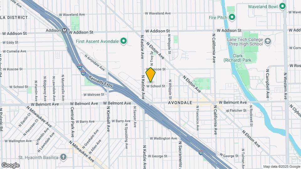 3138 W School St Map and Location Details