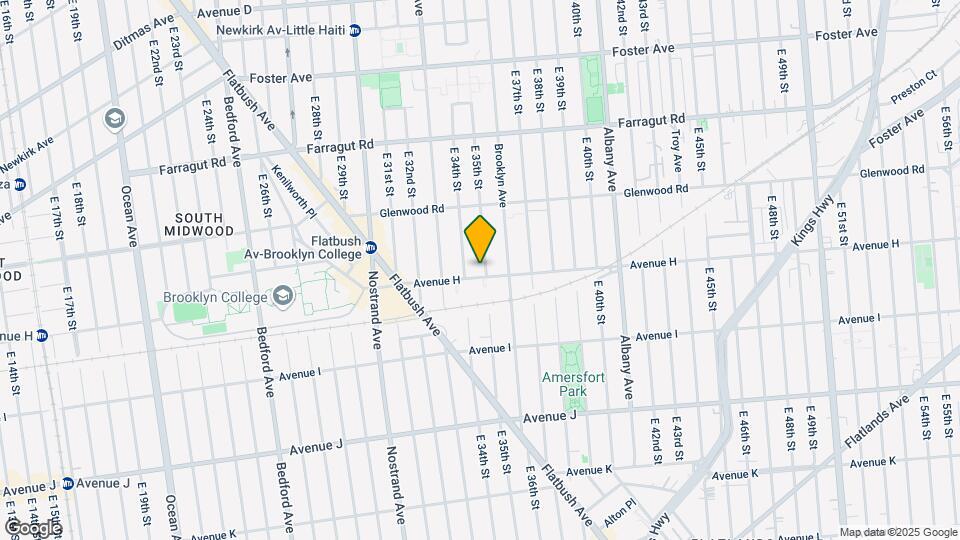 3413 Avenue H Map and Location Details