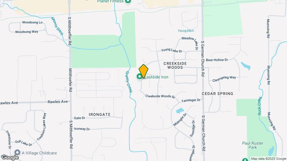 401 Creekstone Dr Map and Location Details