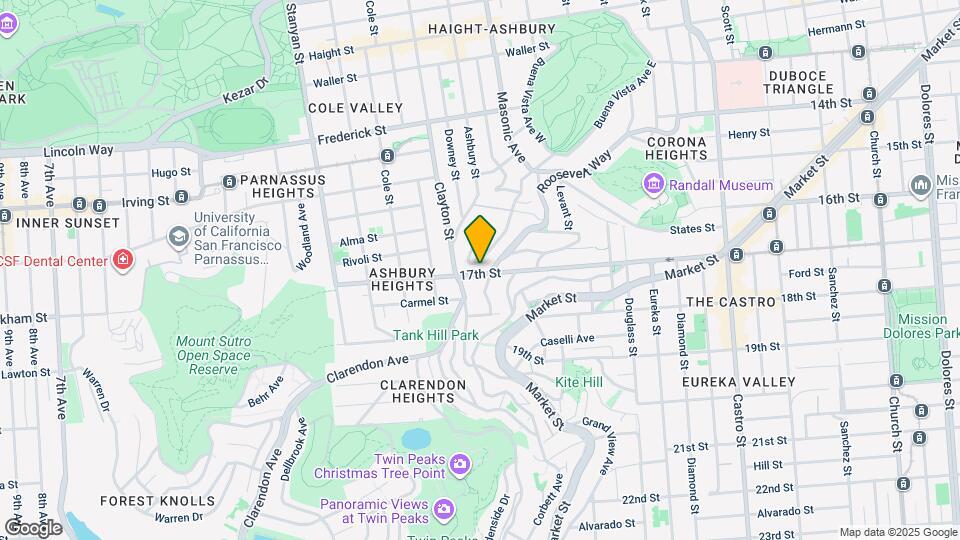 4514 17th St Map and Location Details