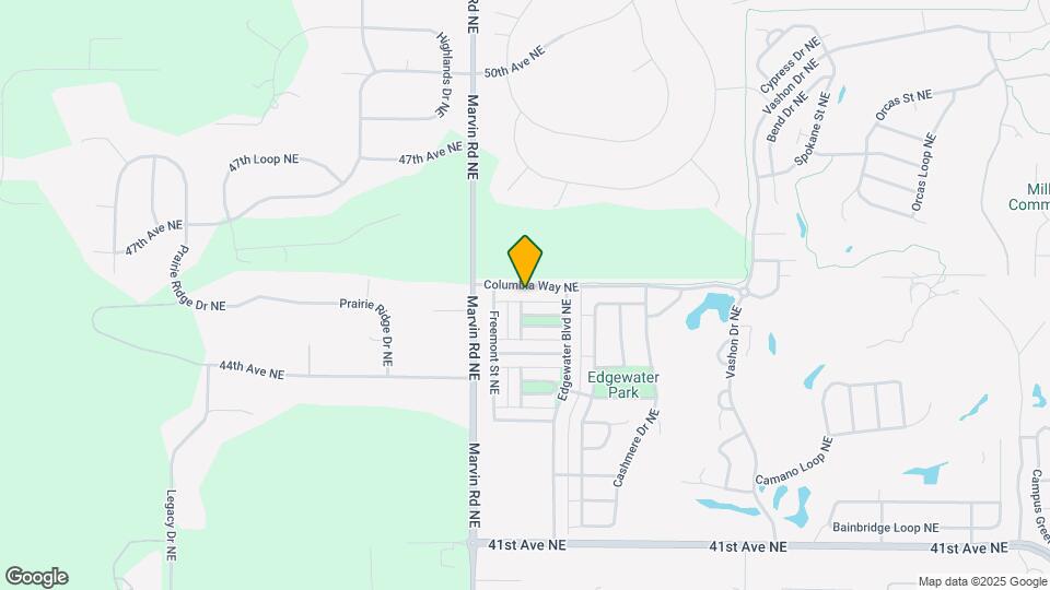 7537 Columbia Way NE Map and Location Details