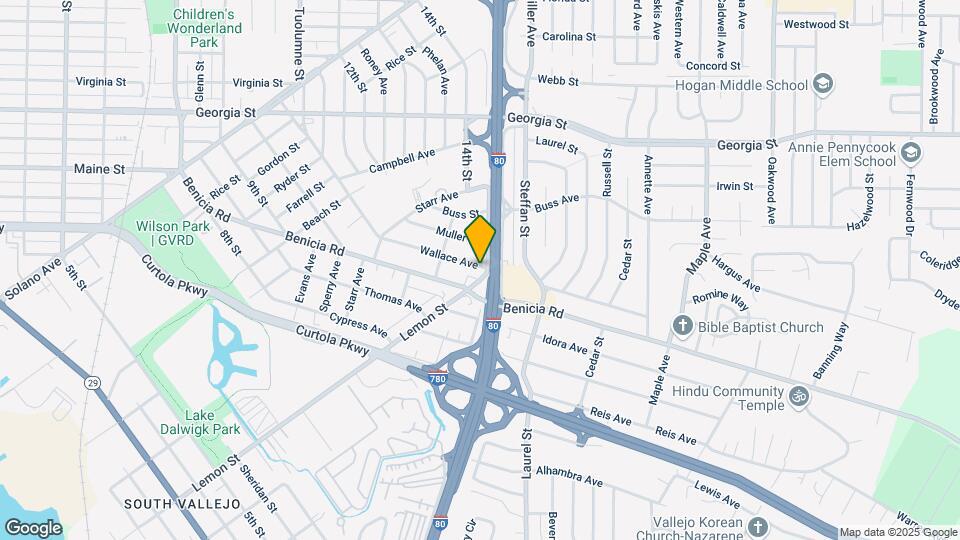 553 Wallace Ave Map and Location Details