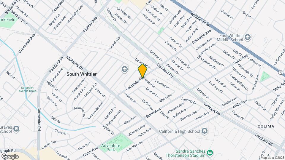 13902 Glenn Dr Mapa y Detalles de la Ubicación